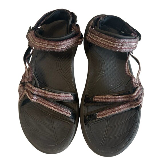 Teva Terra Fi Lite Strappy Women's Size 9 Purple Geo Water Sport Sandals 1001474 - Picture 5 of 13